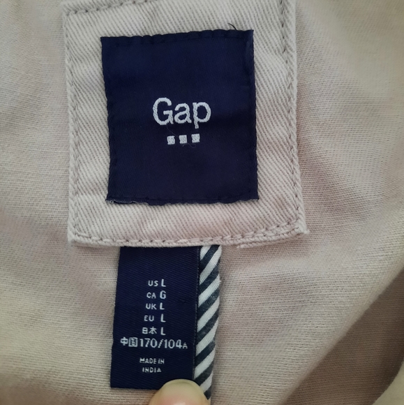 GAP Utility Jacket, Light Pink/Faint Rose Colour, Size Large - Picture 15 of 15